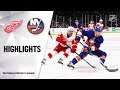 NHL Highlights | Red Wings @ Islanders 1/14/20