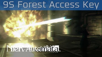 Nier: Automata - 9S Forest Access Key Walkthrough [HD 1080P/60FPS]
