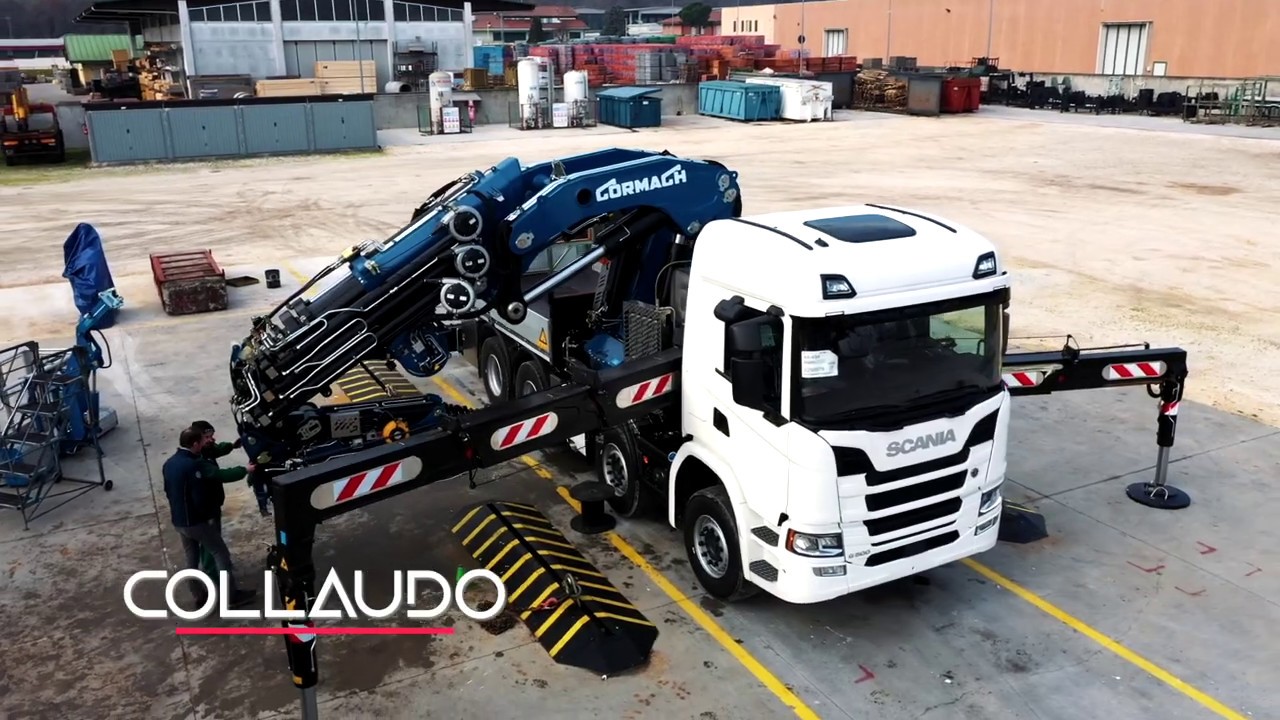 Gru e autogru Cormach (Italian video company)