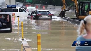 Drivers urged to detour as rockslide, flooding block I-40 near NC/TN state line, NCDOT reports