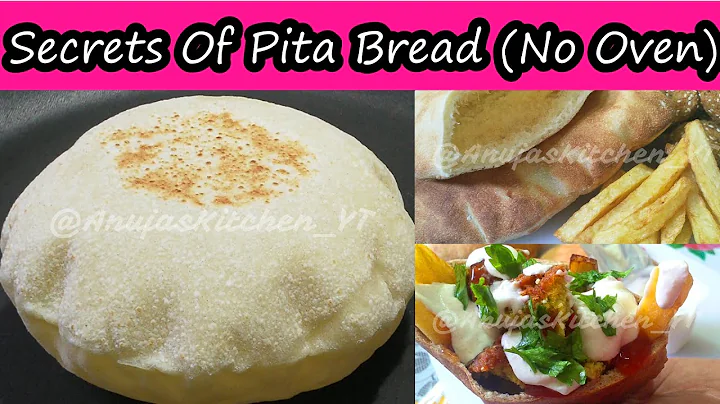 How to make Pita Bread at home like a PRO (without oven) Soft Pita Bread - পিটা ব্রেড - पीटा ब्रेड