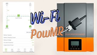 Підключення та налаштування Wi-Fi адаптера гібридного інвертора (ДБЖ) PowMR. Wi-Fi Plug Pro