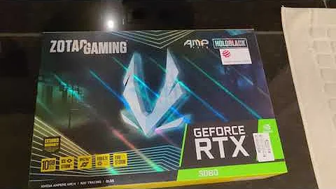 Zotac Gaming Geforce RTX 3080 AMP HOLO LHR 10GB  Graphics Card