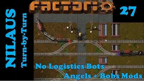 Lets Play Factorio S6E27 - Basic Components and a traffic incident