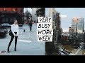 a VERY busy work week in my life nyc | working full time in new york city!