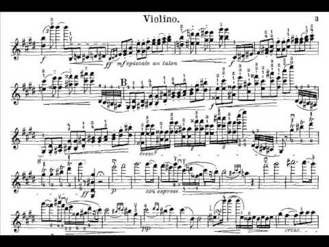Vieuxtemps, Henry mvt1(begin) 1th violinconcerto