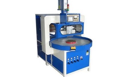 mesin fusing High Frequency auto turntable