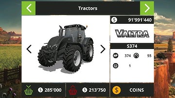 VALTRA Tractor & AMAZONE Sowing Machine FS 18 Farming Simulator 18