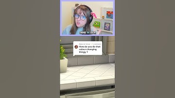 How to change the color of items in build mode! #thesims4 #sims4 #thesims