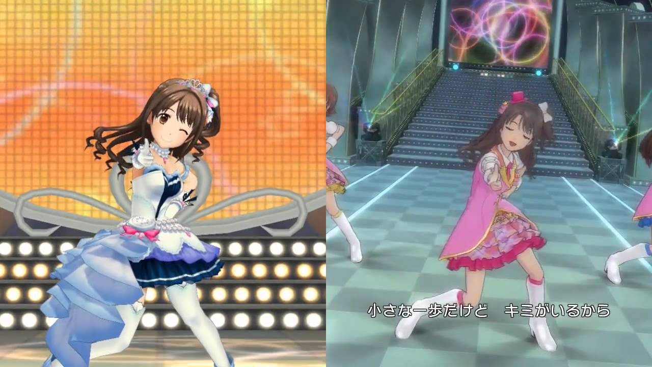 STAR!! MV デレステ/OFA comparison