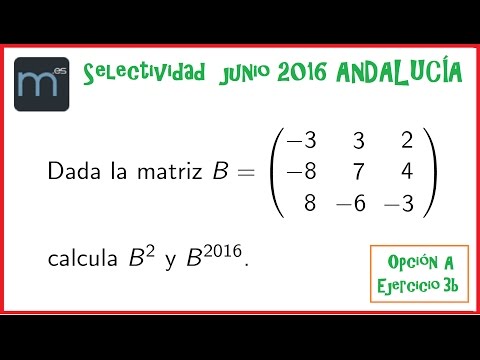 Vídeo: Com Elevar Una Matriu A Una Potència