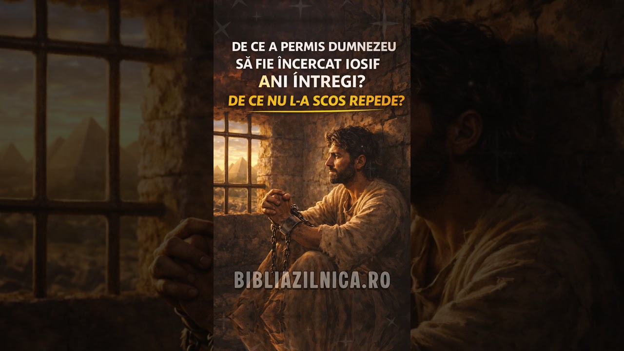 De ce a permis Dumnezeu să fie încercat Iosif ani întregi? De ce nu l-a scos repede? - Întrebări