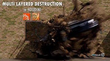 [TRAILER] Multi layered destruction in Houdini
