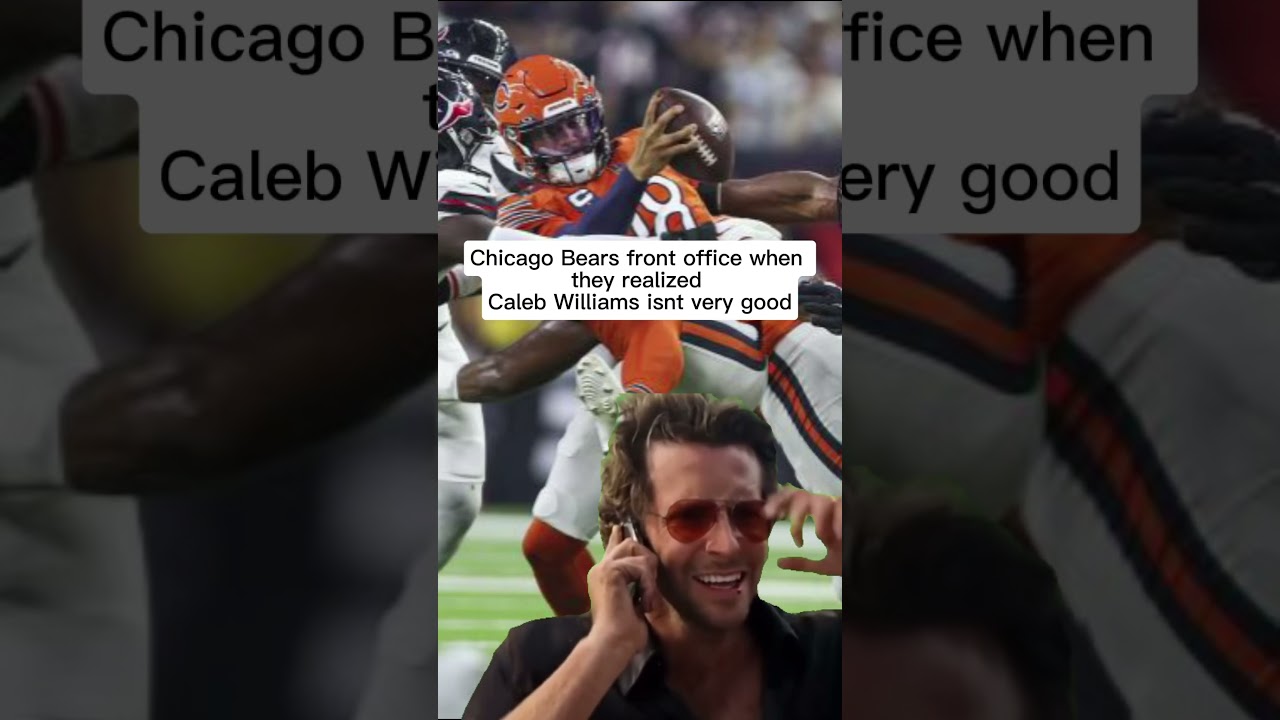 Caleb Williams rough season start #chicagobears #nfl