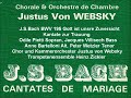 Bach Kantate BWV 195 Dem Gerechten muß das Licht, Justus von Websky vor 1970
