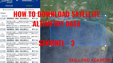How to Download Satellite Altimetry Data | Copernicus Sentinel-3 Tutorial