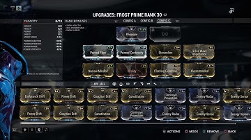 Warframe Build  - Frost/Frost Prime - Ice Wave Build