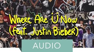 Video thumbnail of "Jack Ü - Where Are Ü Now ft Justin Bieber (Official Audio)"