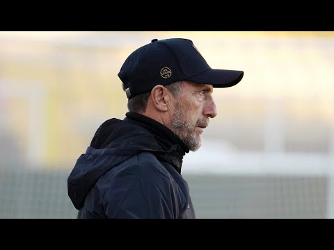 Mister Di Francesco presenta Lazio-Lecce