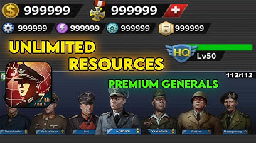 How to Get Unlimited Resources and Unlock Premium Generals in World Conqueror 4