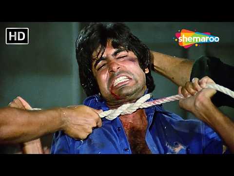गुंडों से अकेले भिड़ गए अमिताभ बच्चन - Deewaar - Shashi Kapoor, Amitabh Bachchan - 4K