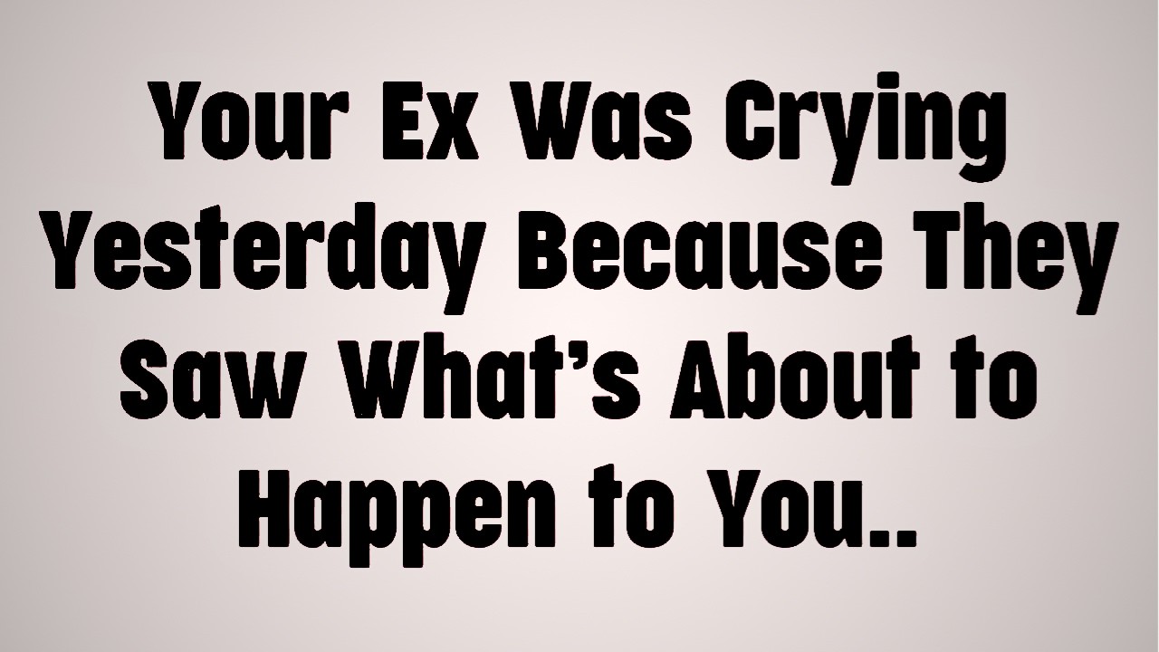 💸 Your Ex Was Crying Yesterday Because They Saw What’s About to Happen to You..