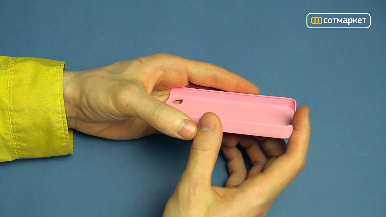 Видео обзор накладки BB-mobile X287 для Apple iPhone 4S от Сотмаркета