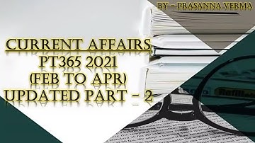 VISION IAS PT 365 UPDATED (FEB-APR) 2021 (PART-2) @sirf IAS  #UNACADEMY
