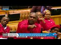 EFF kicked out of Parliament during Presidency budget vote