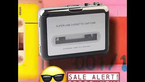 USB Cassette to MP3 Converter