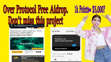 Over Protocol airdrop | Over Protocol Review |Over Protocol explained
