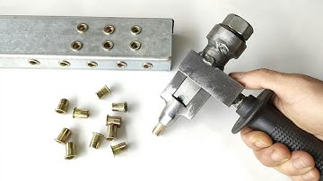 Chế dụng cụ rút đai ốc rất đơn giản, hiệu quả