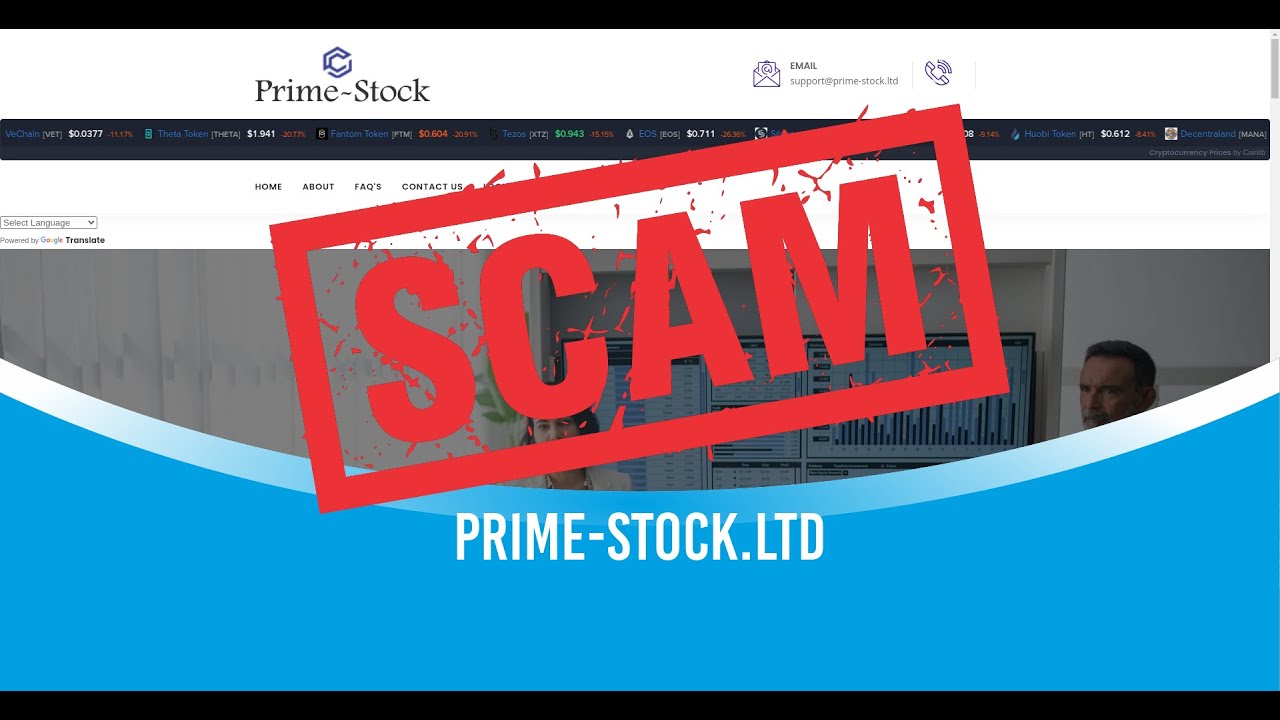 Prime-stock.ltd SCAM