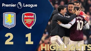 ASTON VILLA VS ARSENAL 2-1 Extended Highlights Premier League December 06.#astonvilla #arsenal 