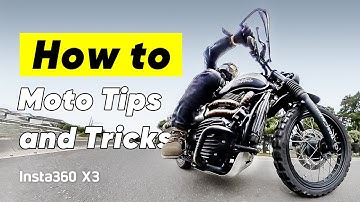 Insta360 X3 - How to Mount and Film Motorcycle Videos (ft. Moto Feelz)