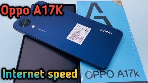 Show Net Speed In Oppo A17K, How To Show Internet Speed In Oppo A17K,Oppo