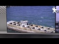Arromanches et son port artificiel flottant