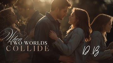 When Two Worlds Collide 💞 | Country Pop Love Duet (Official Lyric Video 2025)