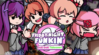 ALL THE DOKIS ARE HERE! | Friday Night Funkin' Doki Doki Takeover! Full Mod Gameplay
