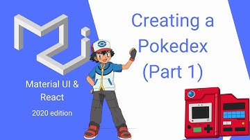 React & Material UI #14: Creating a Pokedex (part 1) - Setting up the project & routing