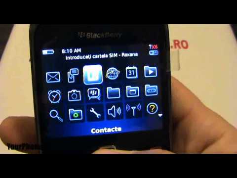 Blackberry Curve 3G 9300 Review in Romana