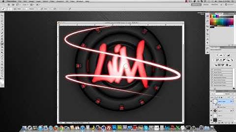 How to Make Glowing Lines Swirl Around an Object in Photoshop [IntenseStudios]