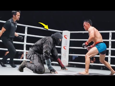 NINJA IN MMA ▶ MOST EPIC KICKS & KO's | FIGHTERS DESTROY OPPONENTS IN NINJA STYLE