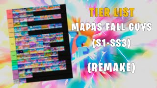 TIER LIST | MAPAS DE FALL GUYS (S1 SS3) (REMAKE)