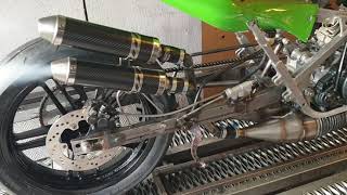 Tzr250 some exhaust mod.