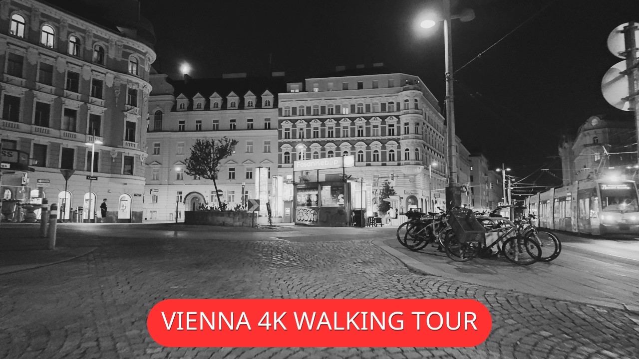 Exploring Vienna After Dark | Suburbs to Stephansdom in 4K HDR!