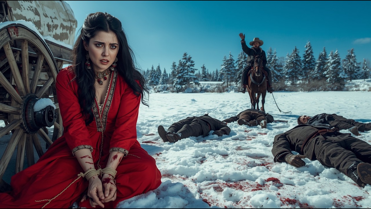 Un ranchero rescata a una sobreviviente de una masacre, sin saber que es una princesa china oculta.