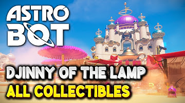 Astro Bot DJINNY OF THE LAMP 100% Guide | All Collectible Locations (Bots, Puzzles & Secret Level)