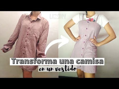 Video: Cómo Coser Un Vestido De Una Camisa