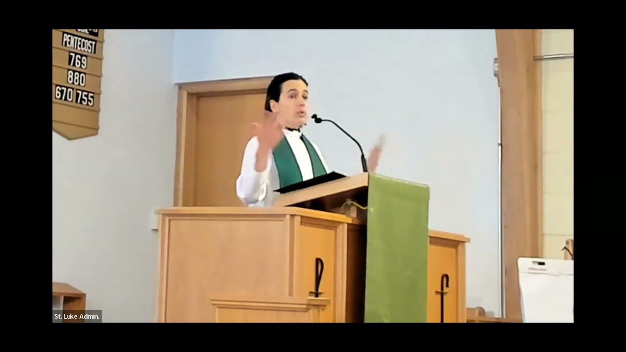 Gospel and sermon for June 23, 2024.